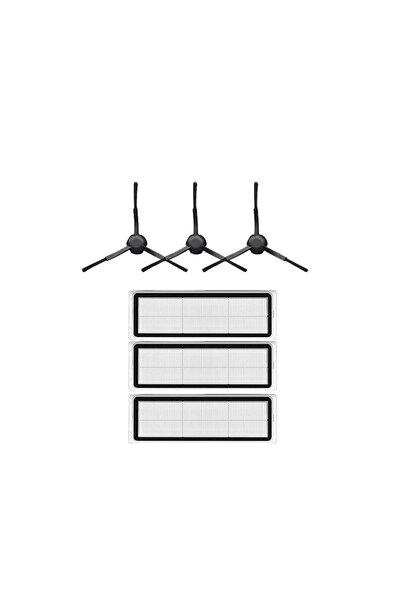 Roborge Комплект от 6 резервни части, съвместими с робот прахосмукачка Dreame D10S Plus