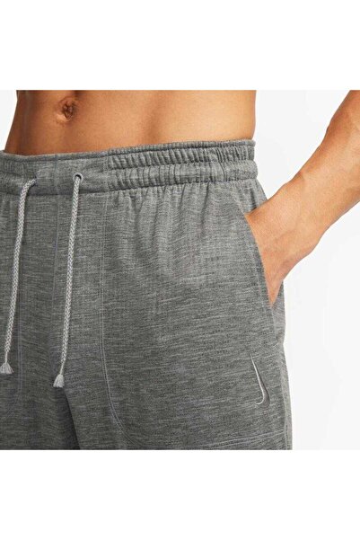 Nike Yoga Dri-Fit Statement Jersey Training Gri Erkek Eşofman Altı