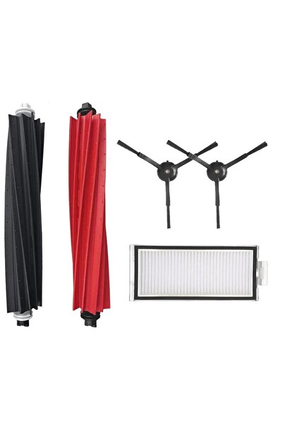 Roborge Σετ ανταλλακτικών 5 τεμαχίων συμβατό με ρομπότ ηλεκτρική σκούπα Roborock Q8 Max +