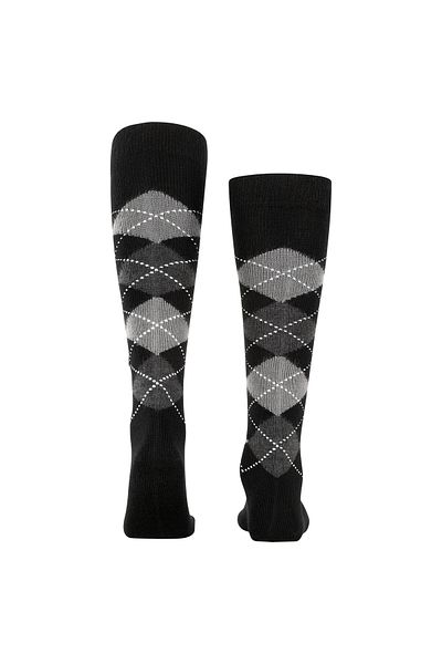 Burlington PRESTON Herren Kniestrümpfe – Raute, Einheitsgröße