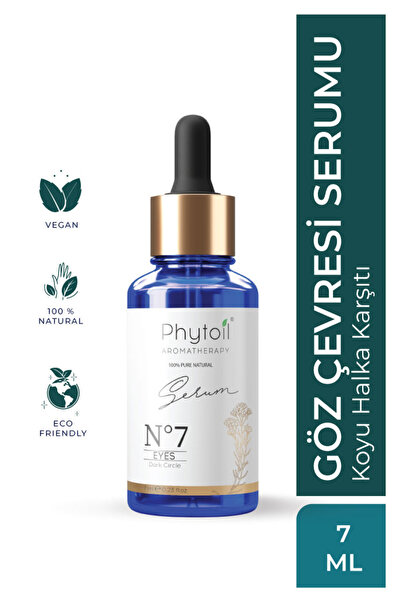 phytoil Organik Koyu Halka Karşıtı Göz Çevresi Serumu- No7 Serum Eyes Dark Cı...