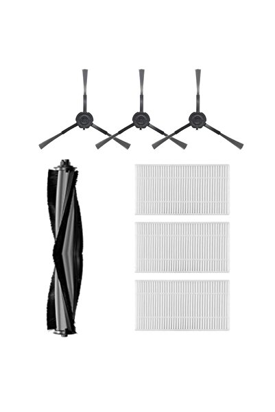 Roborge Set de 7 piese de schimb compatibile cu aspiratorul robot Karaca Vant...