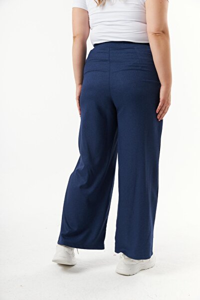 RMG Πουκάμισο και παντελόνι Indigo Suit - Πτυσσόμενα μανίκια, Plus Size