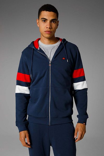 Ellesse Мъжки суитшърт с качулка и цип - EM271-NV