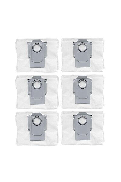 Roborge Roborock S8 Max V Ultra Robot Vacuum Cleaner Compatible 6-Piece Dust Bag Spare Parts Set