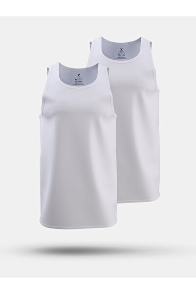 XYXX By Styli Pack of 2 - Solid Cotton Vest