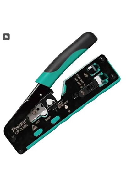 Proskit PROSKİT CP-335N Modüler Konektör Sıkma Pensesi,Paralel Sıkma,Güç Tasa...