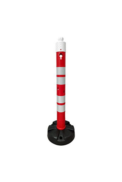 İleri Trafik Dubalı Uyarı Dikmesi 110 x 1200 mm Çift Reflektifli