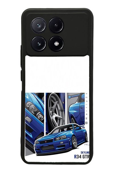 Spoyi Xiaomi Poco X6 Pro Gtr Design Glossy Phone Case