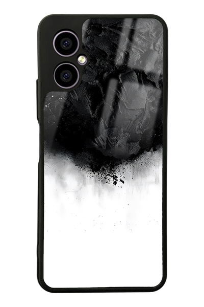 Spoyi Omix X3 Siyah duman Tasarımlı Glossy Telefon Kılıfı