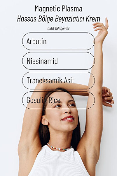 MAGNETİC PLASMA Genital Bölge - Kol Altı Ve Dirsek Beyazlatıcı Krem ( Whitening) - 75 ml