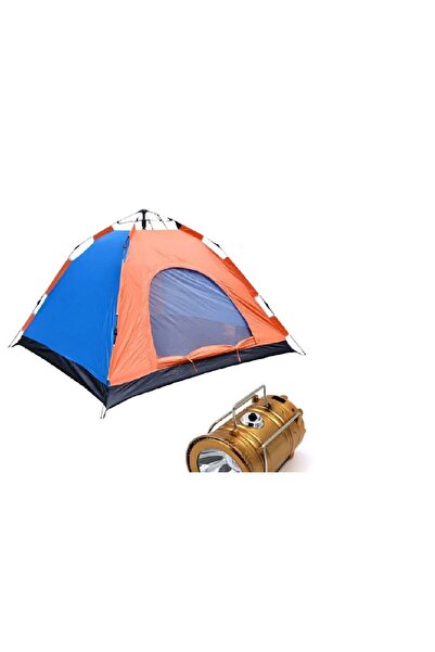 Zey Camping 6 Kişilik Otomatik Çadır + Kamp Feneri