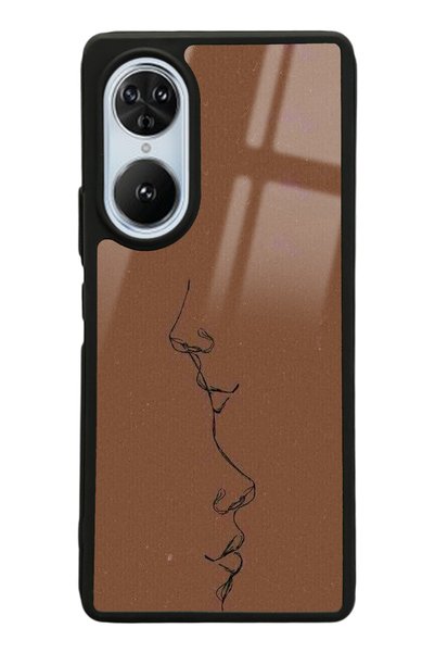 Spoyi Reeder S19 Max Pro S Edge Coffee Silhouette Design Glossy Phone Case