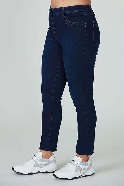 Büyük Moda Waist Belted Jean Trousers