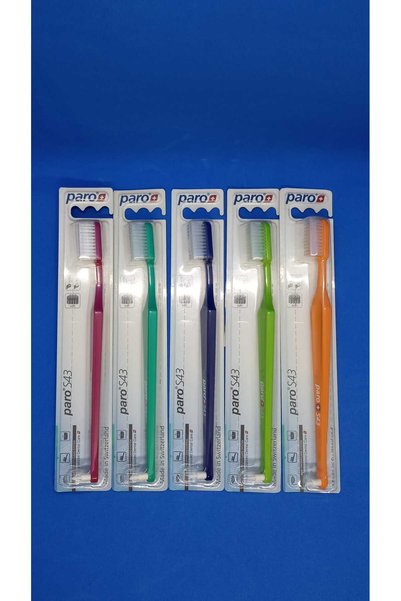 Paro 709 S43 Four Row Soft Soft Tooth Brush Modern Design Swiss Product