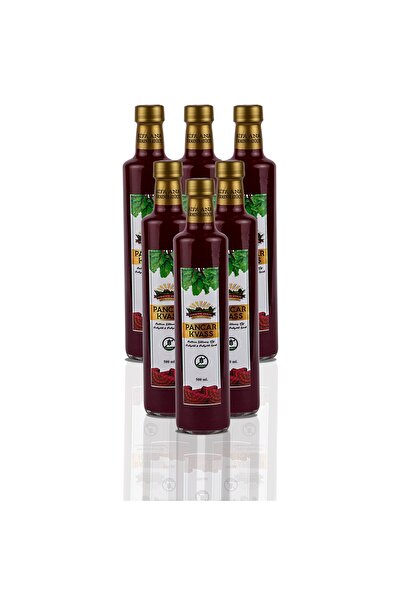 ŞİFA ANA 6 Adet Pancar Kvass (500 Ml.) Cam Şişede