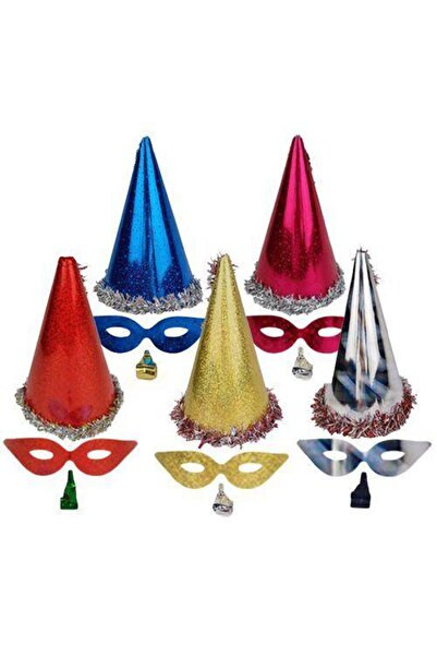 Parti Dükkanım Pălării pentru petrecerea de Anul Nou (5 bucăți)