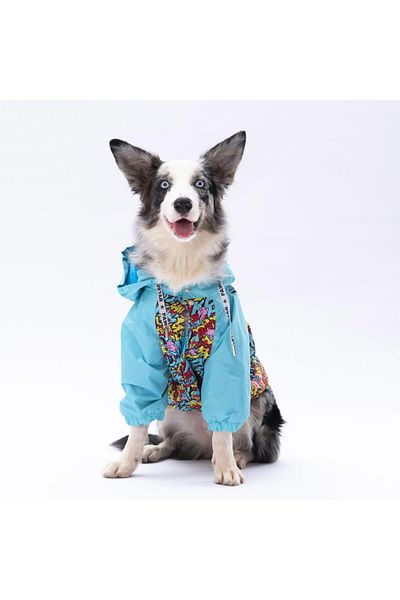 Pawstar Hollywood Big Breed Dog Jumpsuit Raincoat Dog Raincoat Dog Outfit Dog Dress