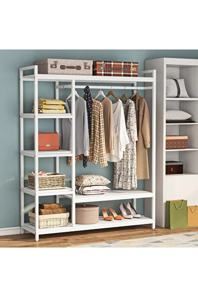 Deconode Metro Açık Metal Gardırop - Elbise Askısı