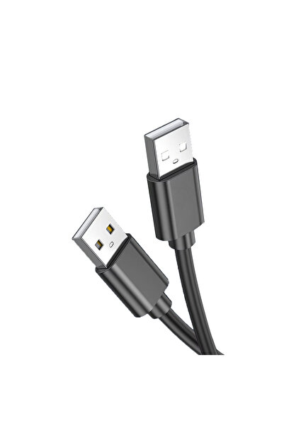 Microcase USB A to USB A iki ucu Erkek Çift Taraflı USB 2.0 Kablo 30 cm AL4773