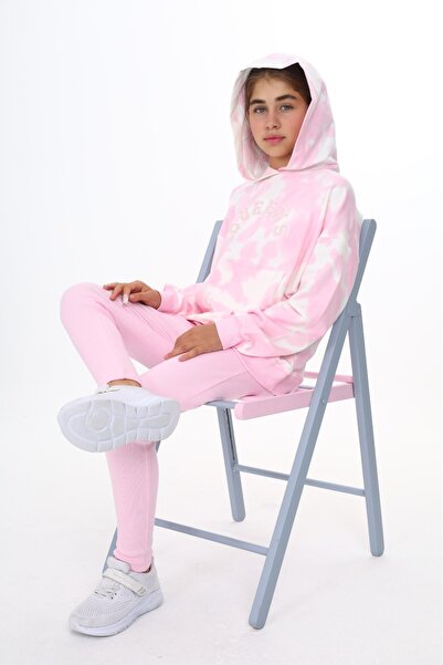 Toontoy Girl's Tie-Dye Patterned Tights Set