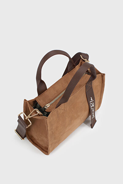 LUNABLU Geantă de mână și de umăr pentru femei, cu mâner din piele intoarsa