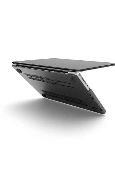 VONMAEHLEN Vonmahlen Şeffaf Kapak & Kılıf for MacBook MacBook Pro 16 inç Şeffaf - Siyah