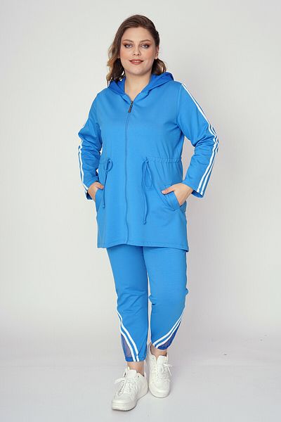 Femina Анцуг с райета и тюл