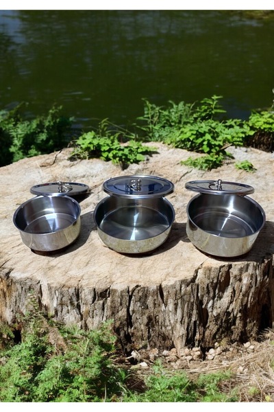 CAMPOUT Tencer tava set tak çıkar tutma kol köz fırın tava tencere  krom Çelik