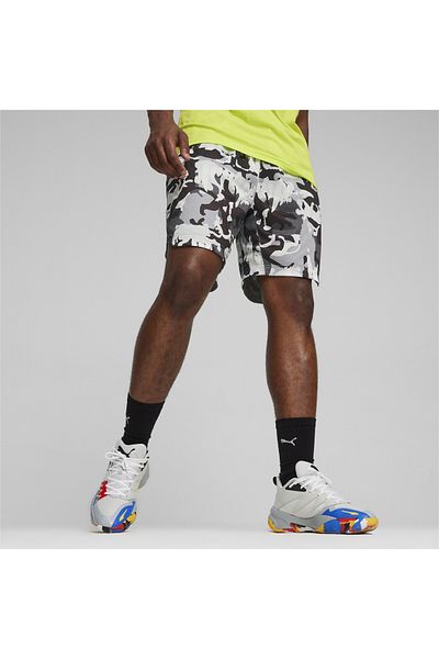 Puma Winners Circle AOP - Short Cut Stormy Slate