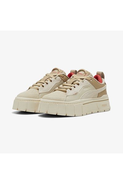 Puma Dámská krémová sportovní obuv Mayze Stack Xpl No Filter