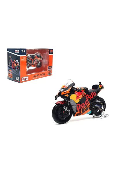 Maisto Maisto 1:18 Red Bull Ktm Rc16 Factory Racing 2021 Motorcycle Miguel Oliveira