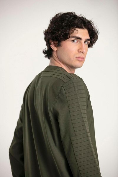 GMG FIRENZE Crew Neck Slim Fit Basic Men's Knitwear Sweater
