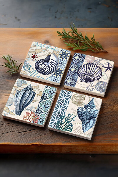 Pinecone قواعد أكواب واقية لسطح المكتب على شكل طائر العصفور مكونة من 4 قطع قو...