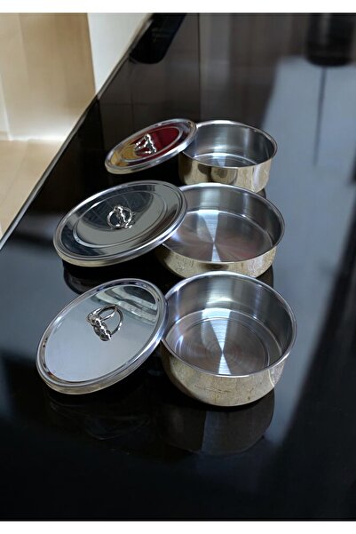 CAMPOUT Tencer tava set tak çıkar tutma kol köz fırın tava tencere  krom Çelik