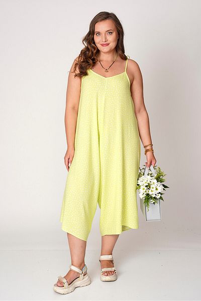 Büyük Moda Comfortable Viscose Jumpsuit