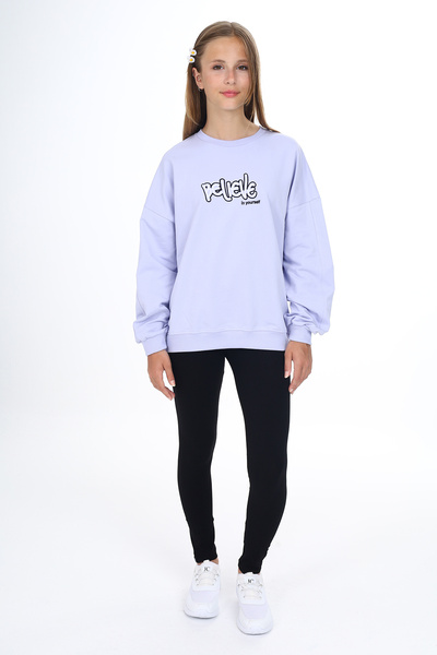 Toontoy Kız Çocuk Belıeve Nakışlı Taytlı Takım