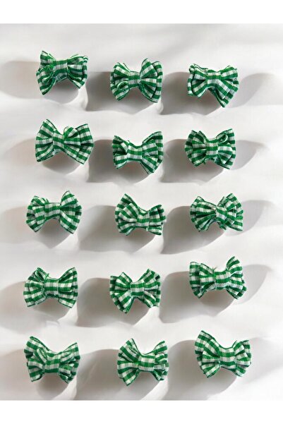 kalben accessories فيونكة قماشية مكونة من 15 قطعة - فيونكة مصنوعة يدويًا من ا...