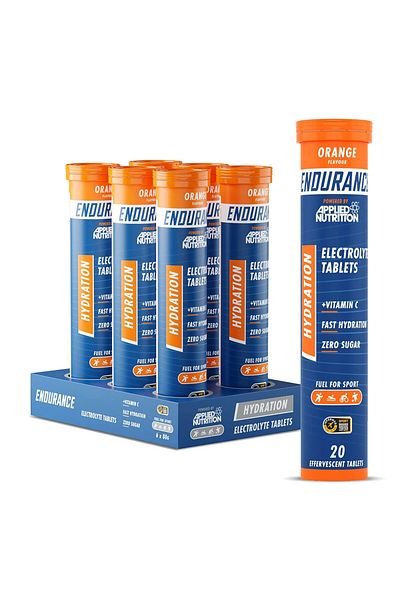 applied nutrition Endurance Hydration Electrolyte Tablets  6x80g, Orange