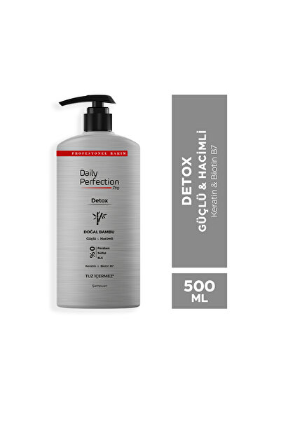 DAILY PERFECTION PRO Detox Şampuanı - Doğal Bambu 500 ml