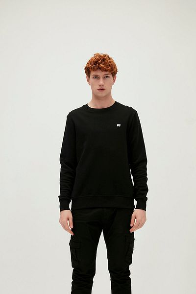 Bad Bear Presage Crewneck Black Men's Sweatshirt