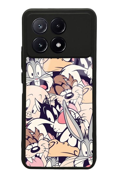 Spoyi Xiaomi Poco X6 Pro Glossy Phone Case with Disney Character Design