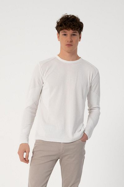GMG FIRENZE Crew Neck Slim Fit Men's Sweater
