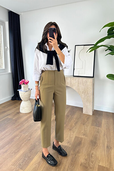 BİRCANÇİL ZR Lowa Light Khaki Flat nadrág