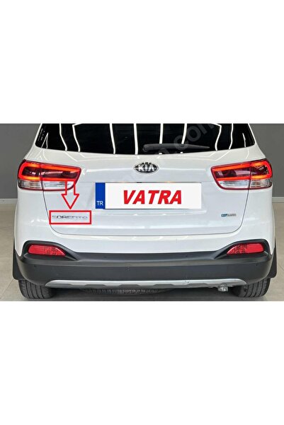 EDEXPORT Sorento 2.0 CRDi Prestige 2015-2016 Sorento Krom Bagaj Yazısı