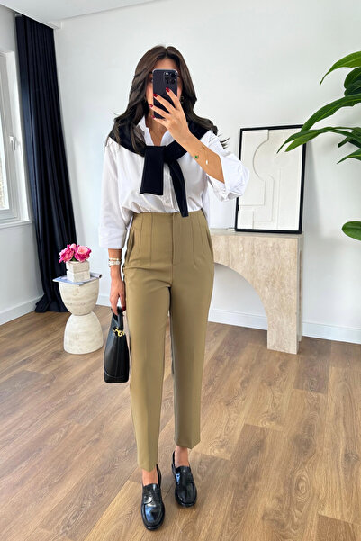 BİRCANÇİL ZR Lowa Light Khaki Flat nadrág