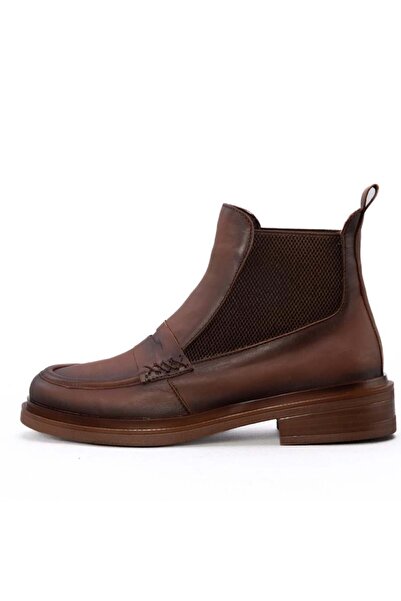 Gusse Denny Kadın Hakiki Deri Loafer Bot 1440