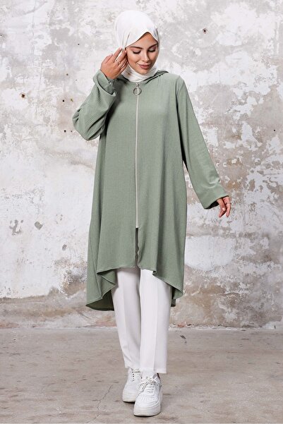 Bestenur Капюшон з капюшоном 1254 - М'ята