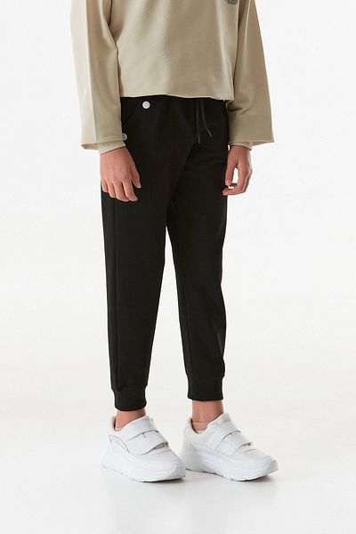 Fulla Moda Ελαστική μέση Jogger κοριτσίστικη φούτερ