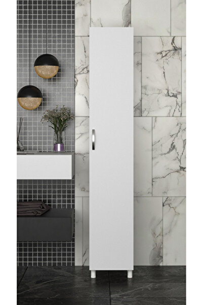 makbulce Mimoza 5 Raflı Çok Amaçlı Banyo Dolabı